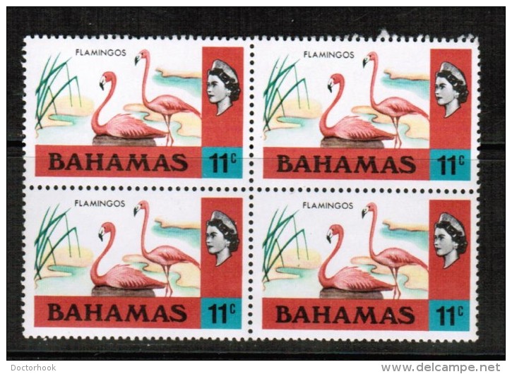 BAHAMAS  Scott # 322** VF MINT NH BLOCK Of 4 LG-501 - 1963-1973 Ministerial Government