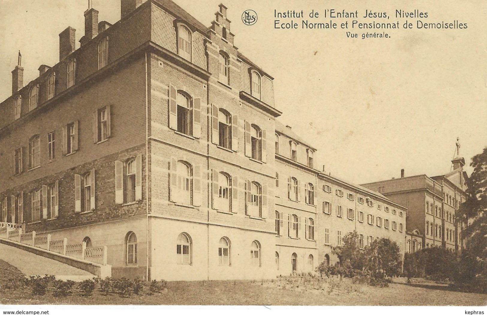 NIVELLES : Institut Enfant Jésus - Ecole Normale - Vue Générale - Nijvel