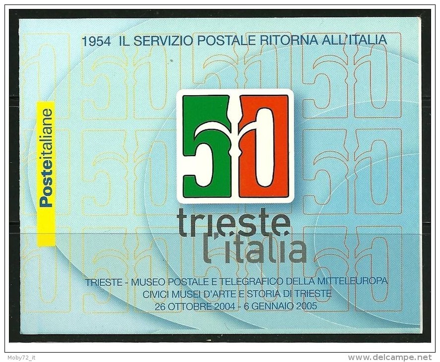 Italia - 2004 - Usato/used - Trieste - Libretto - Mi N. 2997 - 2001-10: Gebraucht