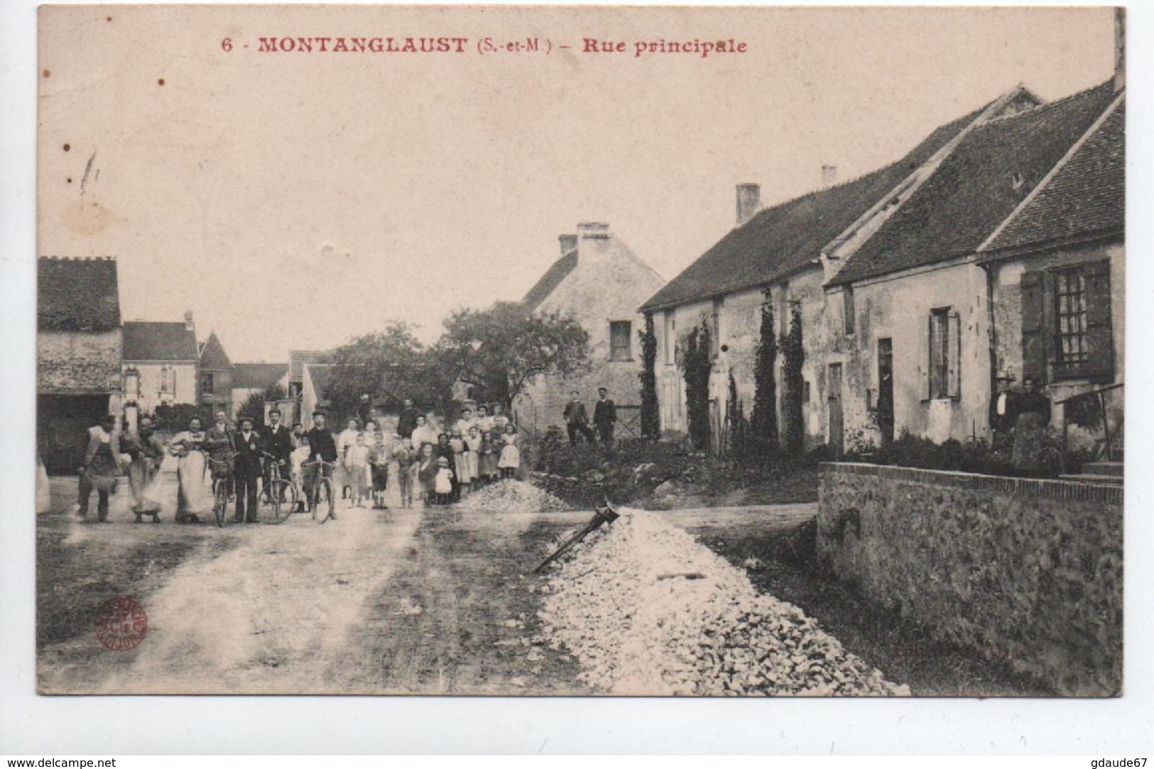 MONTANGLAUST (77) - RUE PRINCIPALE - Autres & Non Classés