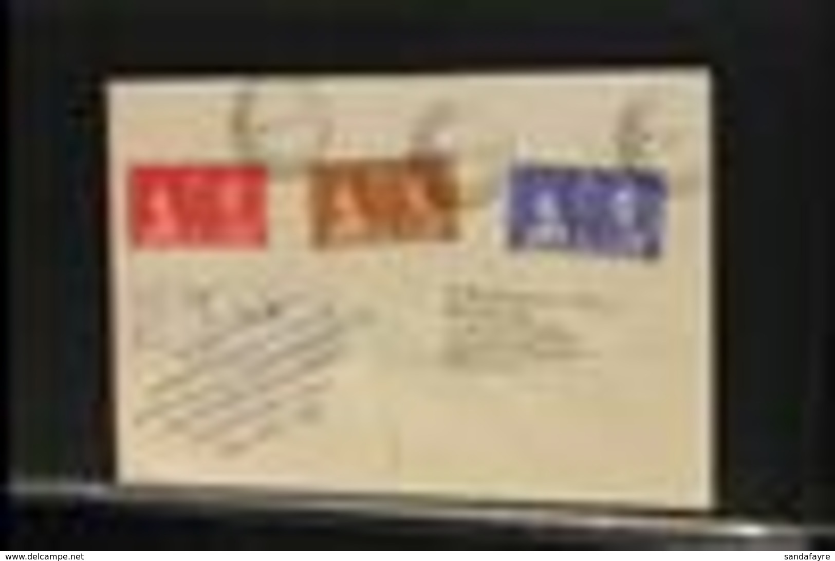 BRITISH COMMONWEALTH 1937 CORONATION COVERS. An Interesting Collection Of Covers In A Small Cover Album Bearing Coronati - Andere & Zonder Classificatie