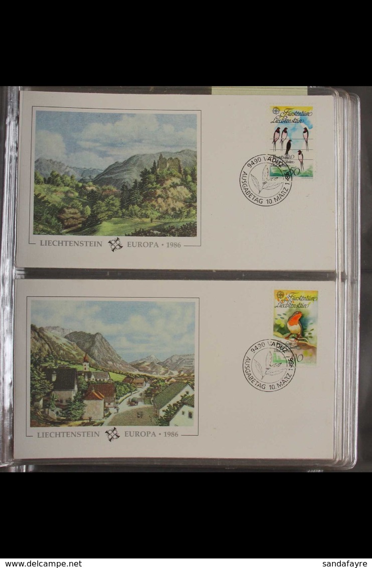 EUROPA - CEPT 1986 & 1987 First Day Covers Collection Presented In A Pair Of Dedicated "Europa" Cover Albums. Lovely!. C - Ohne Zuordnung