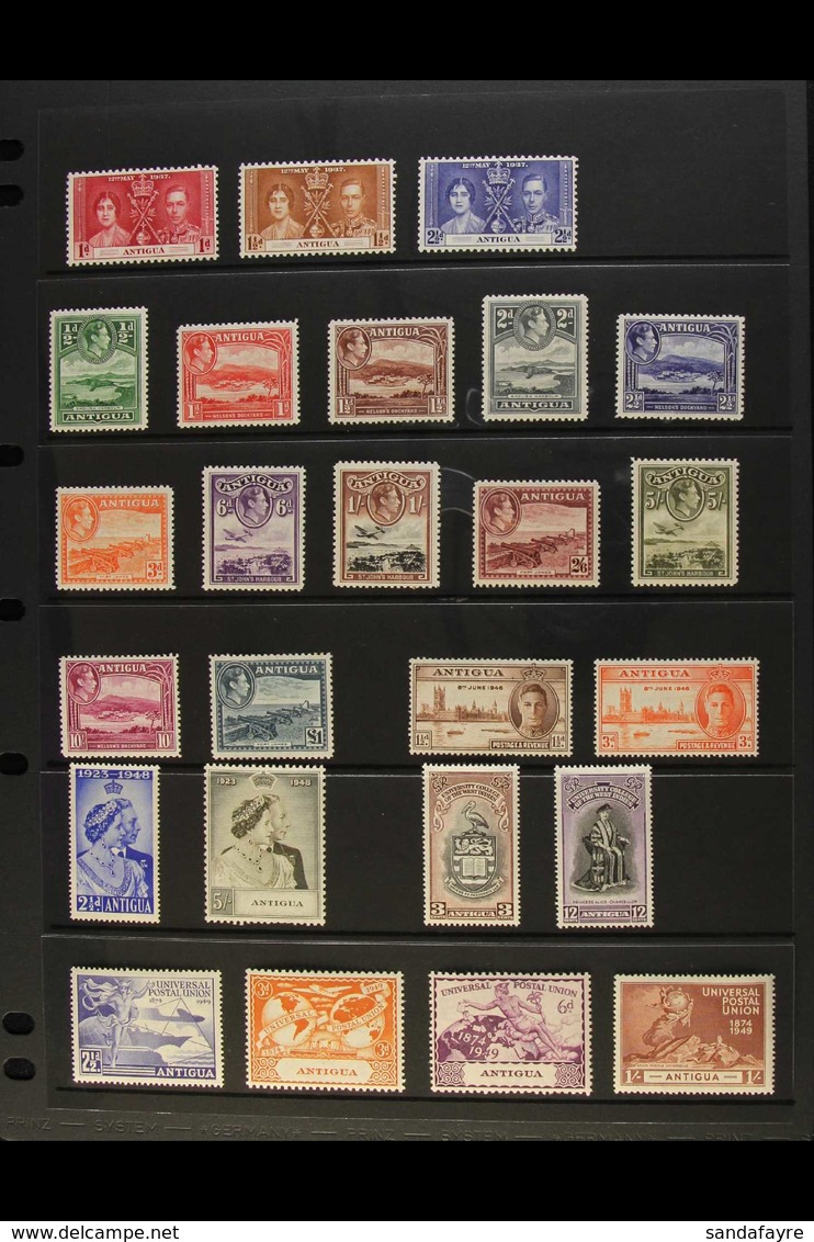 1937-1951 KGVI PERIOD COMPLETE VERY FINE MINT A Delightful Complete Basic Run, SG 95 Through To SG 119. Fresh And Attrac - Other & Unclassified