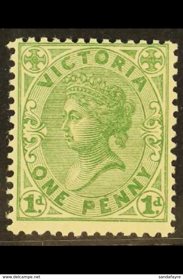 VICTORIA 1882-84 1d Green, SG 209a, Fine Never Hinged Mint, Lovely Fresh Colour. For More Images, Please Visit Http://ww - Andere & Zonder Classificatie