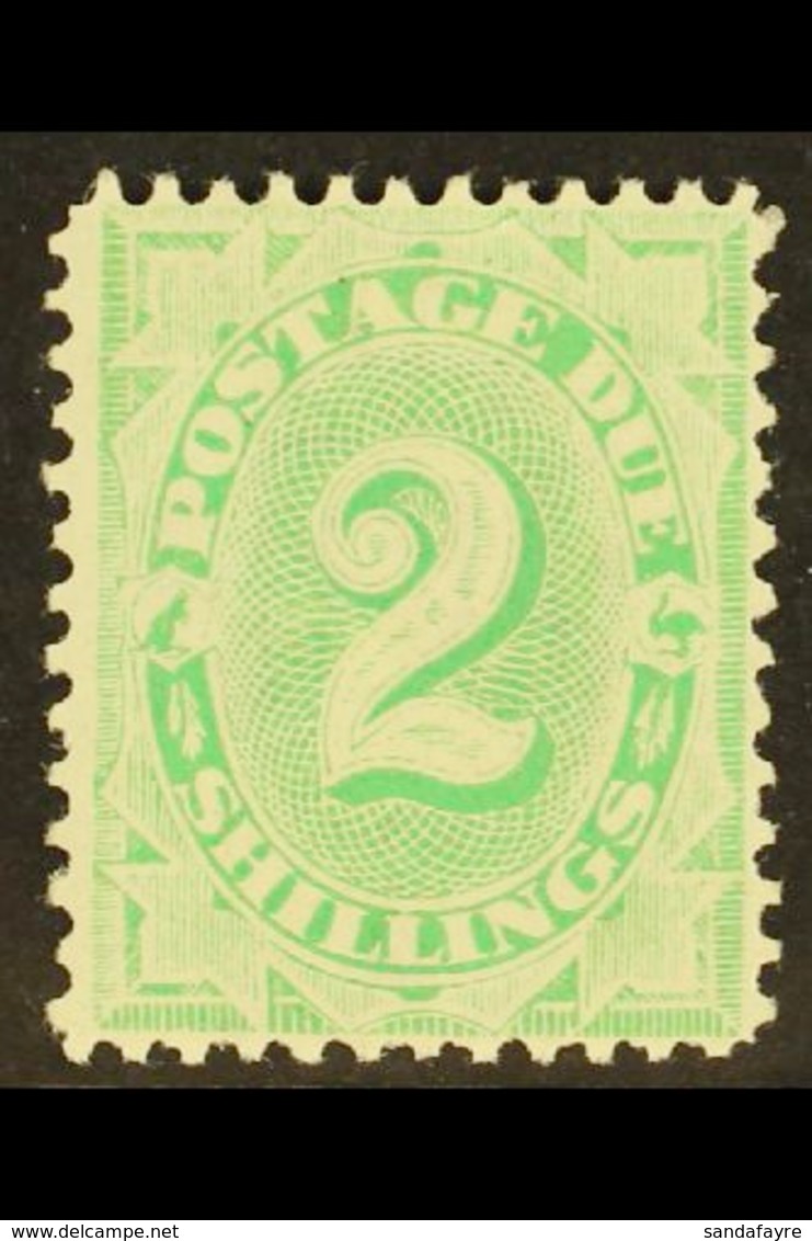 POSTAGE DUE 1902-04 2s Emerald-green Perf 11½,12, SG D20, Very Fine Mint, Fresh. For More Images, Please Visit Http://ww - Andere & Zonder Classificatie