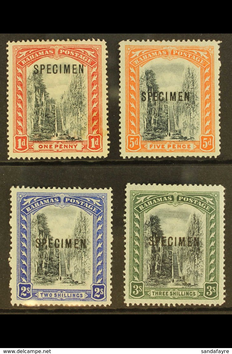 1901 "Staircase" SPECIMEN Complete Set, SG 58s/61s, Very Fine Mint. (4 Stamps) For More Images, Please Visit Http://www. - Andere & Zonder Classificatie