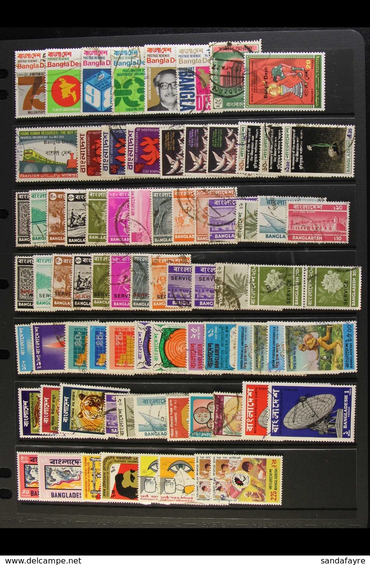 1971-94 FINE USED COLLECTION All Different Range, Includes Defins To Top Values, A Number Of Complete Commems Sets, Some - Bangladesch