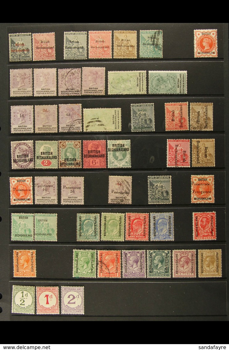 1885-1925 A Useful Range Incl. 1885-87 ½d And 3d, Anchor ½d To 2d Mint Or Unused, 1s Used, 1888 3d Pale Lilac Mint, 6d M - Andere & Zonder Classificatie