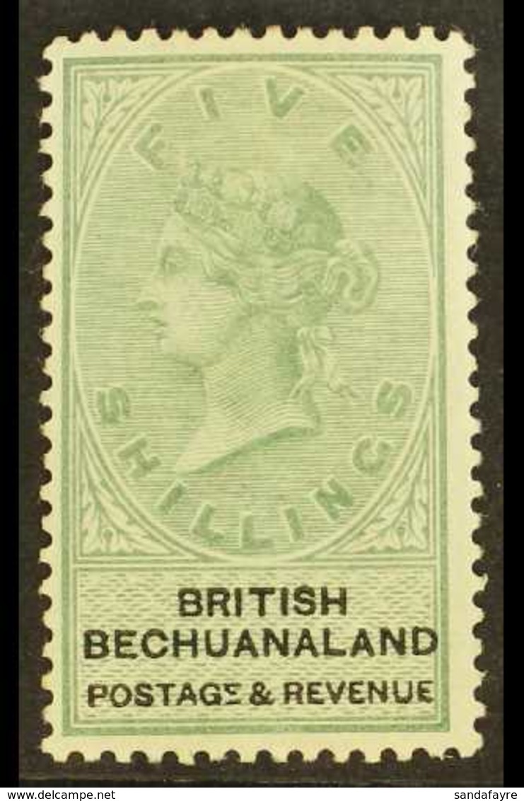 1888 5s Green & Black, SG 18, Superb Mint. For More Images, Please Visit Http://www.sandafayre.com/itemdetails.aspx?s=60 - Andere & Zonder Classificatie