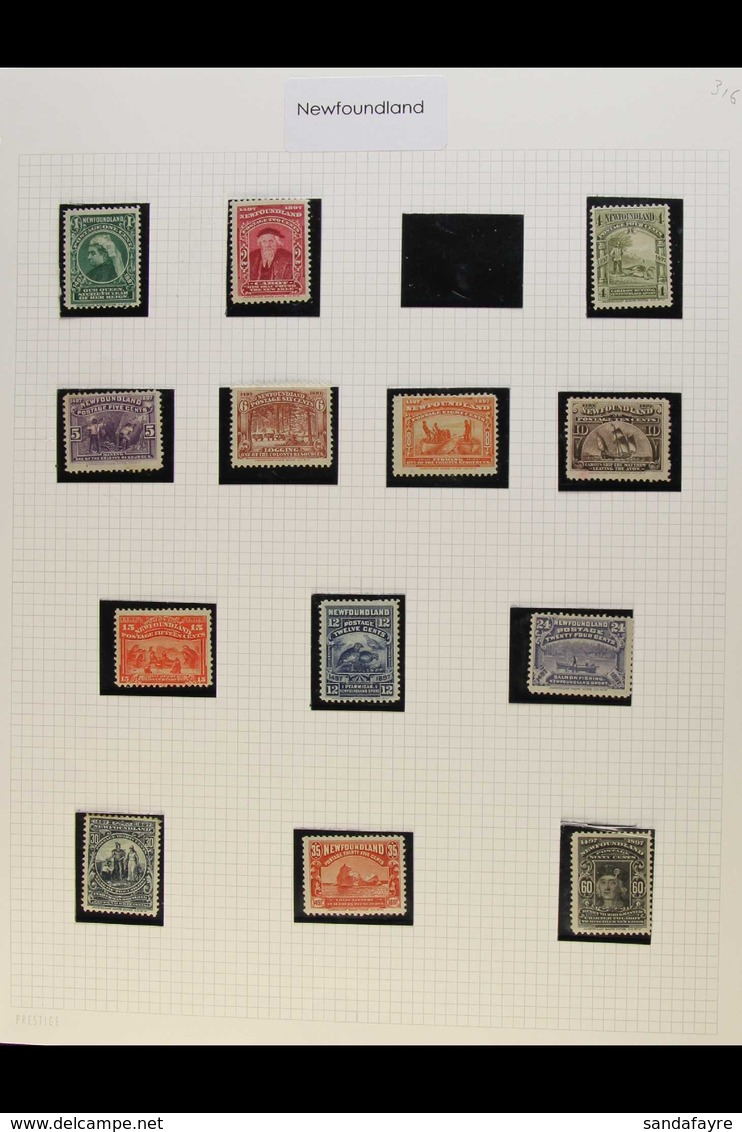 1897 - 1941 FINE MINT ONLY COLLECTION Fresh And Attractive Mint Collection On Pages With Many Complete Sets And Better V - Other & Unclassified