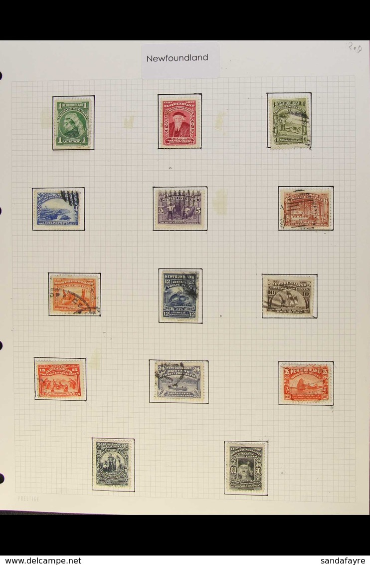 1897 - 1943 INTERESTING USED COLLECTION With Many Better Items And Some Complete Sets Including 1897 Discovery Set, 1897 - Andere & Zonder Classificatie