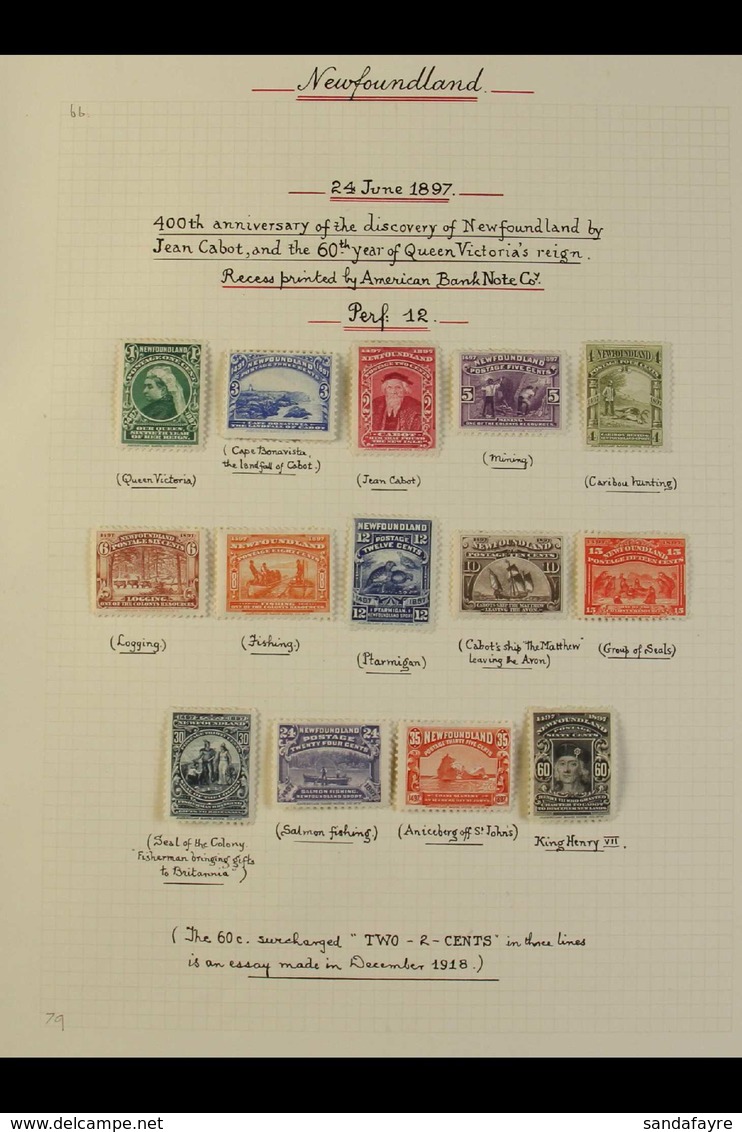 1897-1947 ALL DIFFERENT COLLECTION Mostly Mint & Used Collection With Shades, Perforation & Printing Variants, Neatly Wr - Andere & Zonder Classificatie