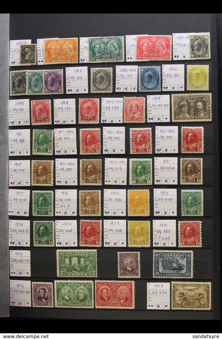 1897-1967 FINE MINT / NEVER HINGED MINT COLLECTION All Different Lot, Includes Small Group Of QV Issues (odd One No Gum) - Otros & Sin Clasificación