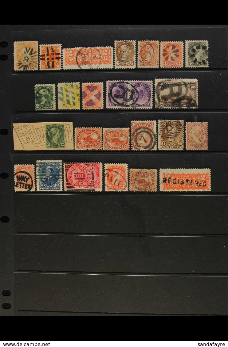 POSTMARKS - LARGE AND INTERESTING SPECIALISED COLLECTION Of Mainly QV (with Loads Of Small Queen Issues) To KGV, And Som - Andere & Zonder Classificatie