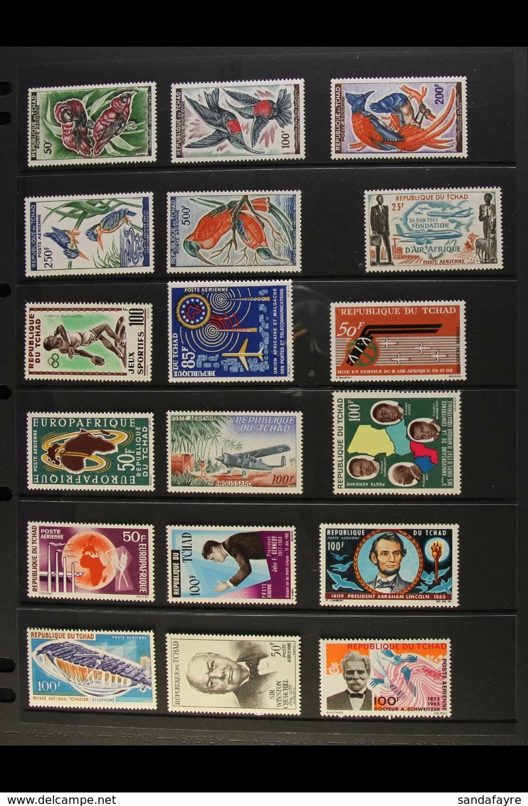 1961-71 AIR POST Mint / Nhm Collection (mostly Nhm), All Different With Values To 1000f. (30+ Stamps) For More Images, P - Andere & Zonder Classificatie