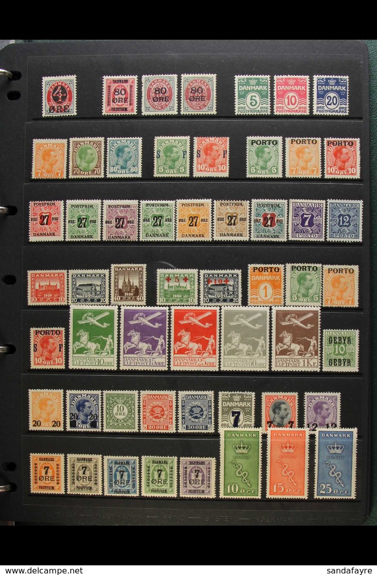 1904-1984 VERY FINE MINT COLLECTION Presented On Stock Pages In An Album With Much Being Never Hinged. Includes 1915 Sur - Andere & Zonder Classificatie