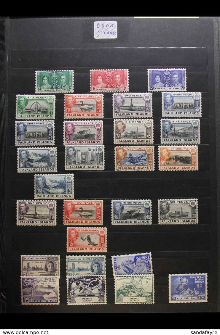 1937-2000 MINT / NHM & USED COLLECTION ALL DIFFERENT Range With 1938-50 KGVI Defins To 10s, 5s Fine Used, Others Mint, I - Falklandinseln