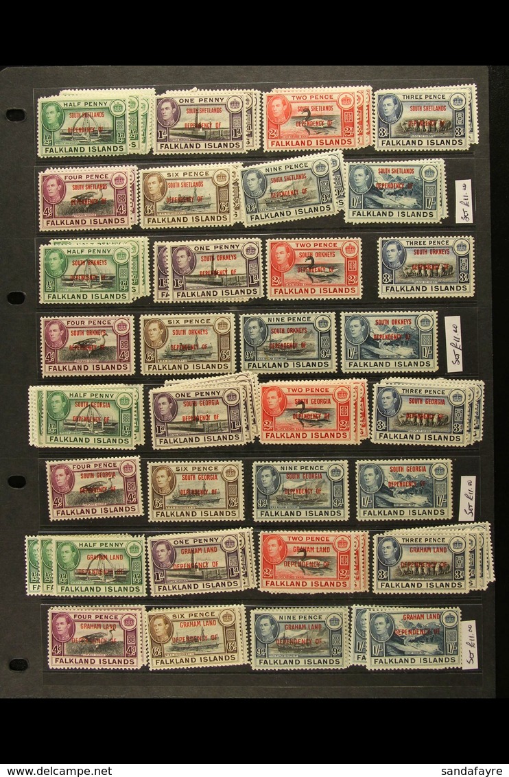 INTERESTING COLLECTION 1944-99 CHIEFLY MINT/NHM Ranges With Some Multiples, Positional Blocks, Varieties & More. Include - Falklandeilanden