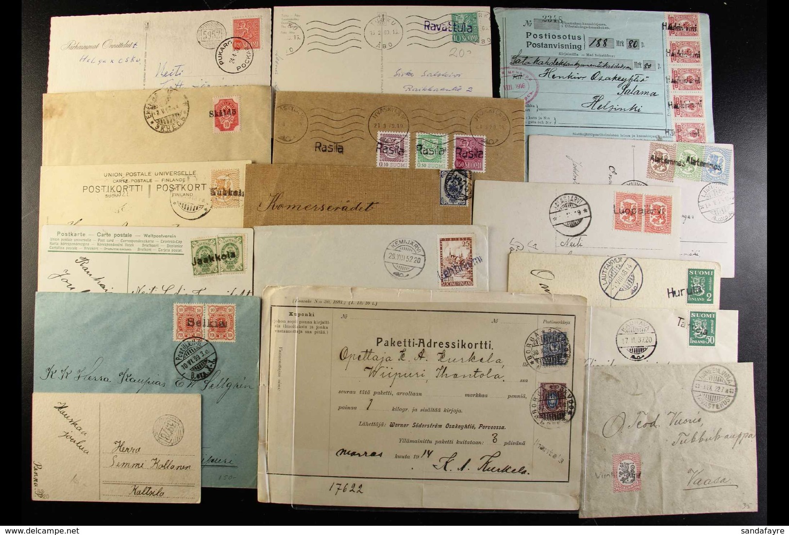 COVERS & POSTAL HISTORY - BETTER ASSORTMENT IN A SHOEBOX - WONDERFUL OPPORTUNITY FROM A SPECIALISTS ESTATE A Very Strong - Other & Unclassified