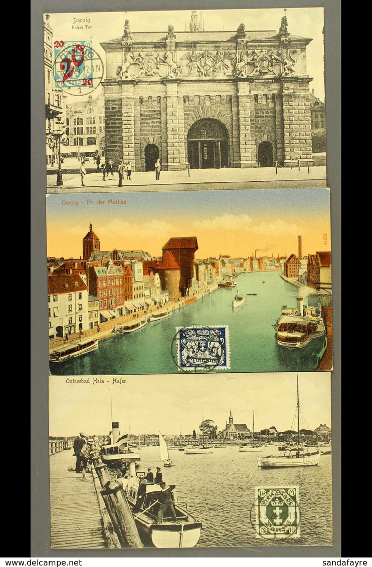 1923-24 A Most Attractive Range Of Stengel And Co Printed Picture Postcards With Seven Of Ostseebad Zoppot, And Two Of O - Andere & Zonder Classificatie