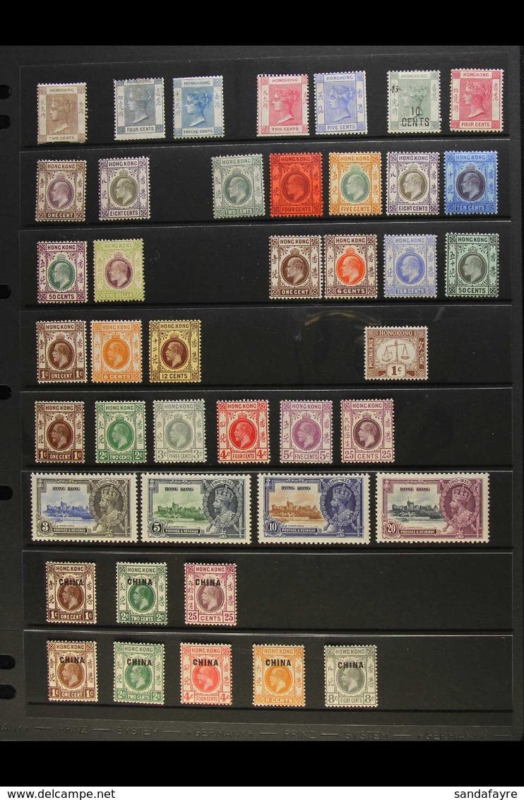1862-1935 ALL DIFFERENT MINT COLLECTION Presented On A Stock Page. Includes 1862-63 (no Wmk) 2c (trimmed Perfs At Base), - Other & Unclassified
