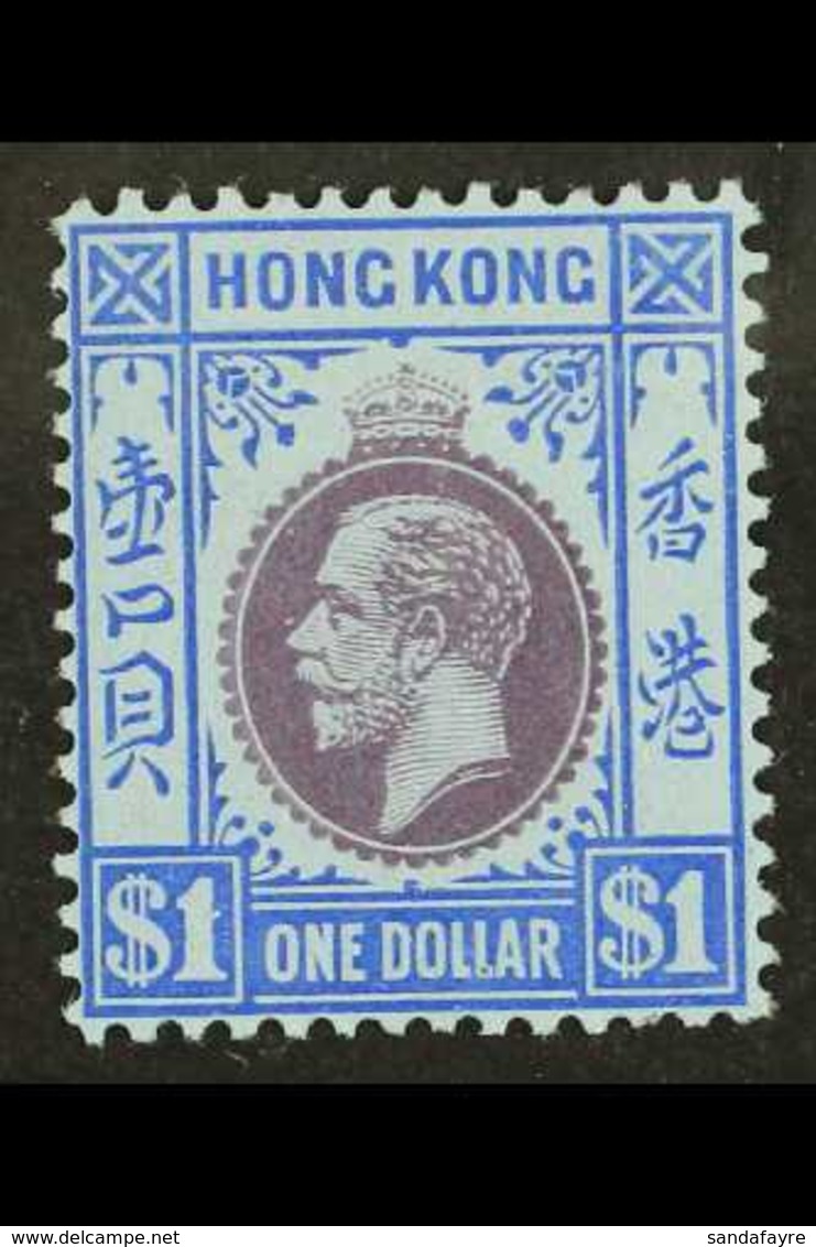 1912 $1 Purple And Blue / Blue, SG 112, Very Fine Lightly Hinged Mint. For More Images, Please Visit Http://www.sandafay - Other & Unclassified