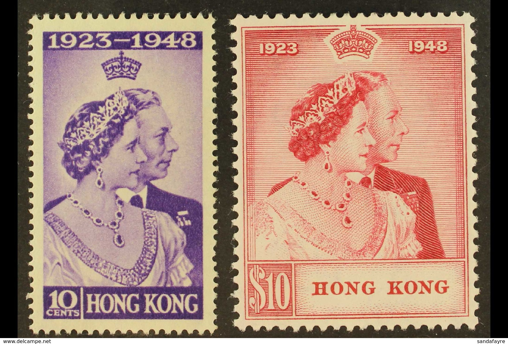 1948 Royal Wedding Complete Set, SG 171/72, Very Fine Mint, Fresh. (2 Stamps) For More Images, Please Visit Http://www.s - Other & Unclassified