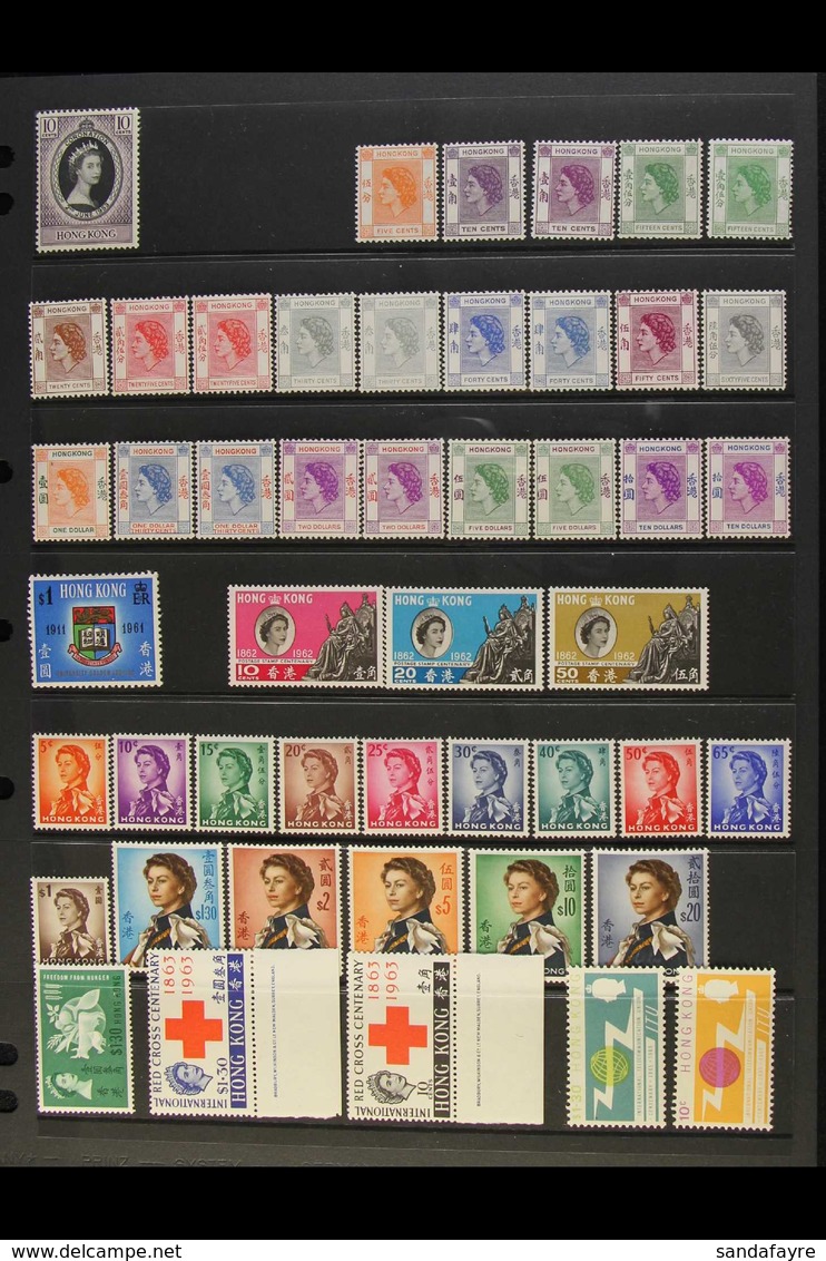 1953-1977 COMPREHENSIVE SUPERB MINT COLLECTION On Stock Pages, All Different Virtually COMPLETE For The Period, Inc 1954 - Andere & Zonder Classificatie