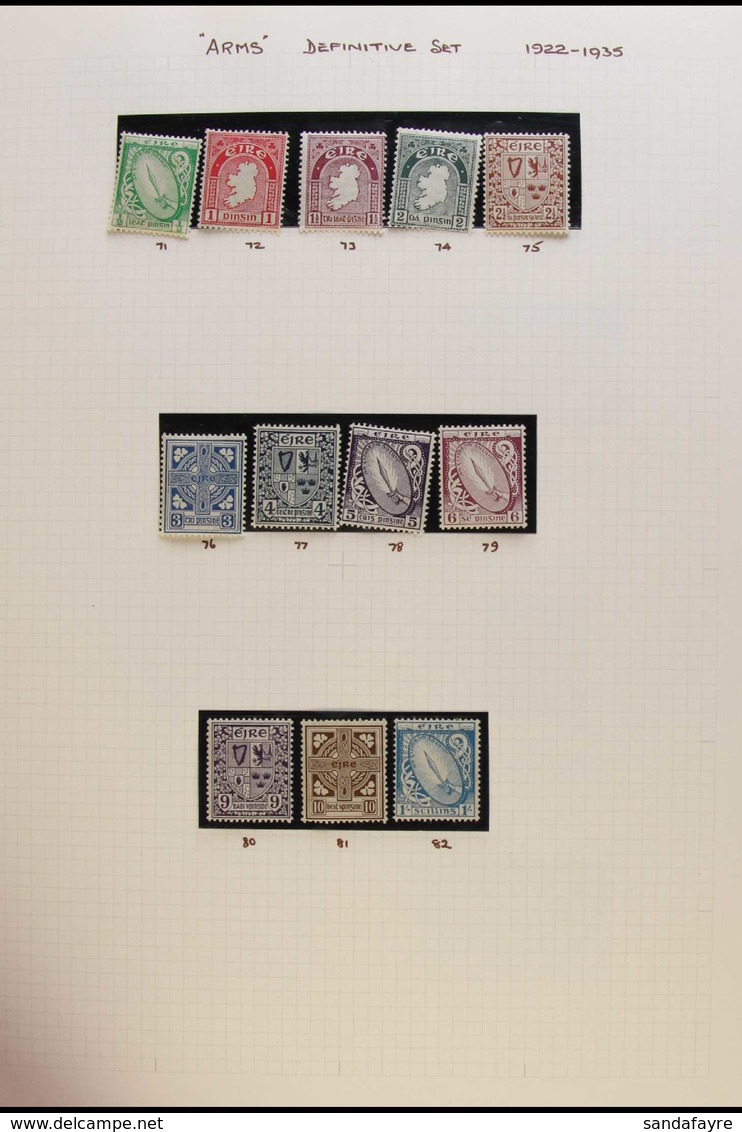 1922 - 1987 SUPERB MINT COLLECTION - MOSTLY NEVER HINGED An Attractive Collection In An Album. Highly Complete For The P - Andere & Zonder Classificatie