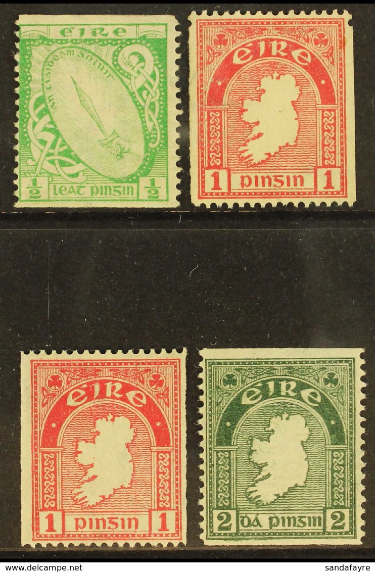 1922-34 DEFINITIVE COIL STAMPS Comprising ½d Imperf X Perf 14 (SG 71a), 1d Perf 15 X Imperf - Single Perf (SG 72b), 1d P - Andere & Zonder Classificatie