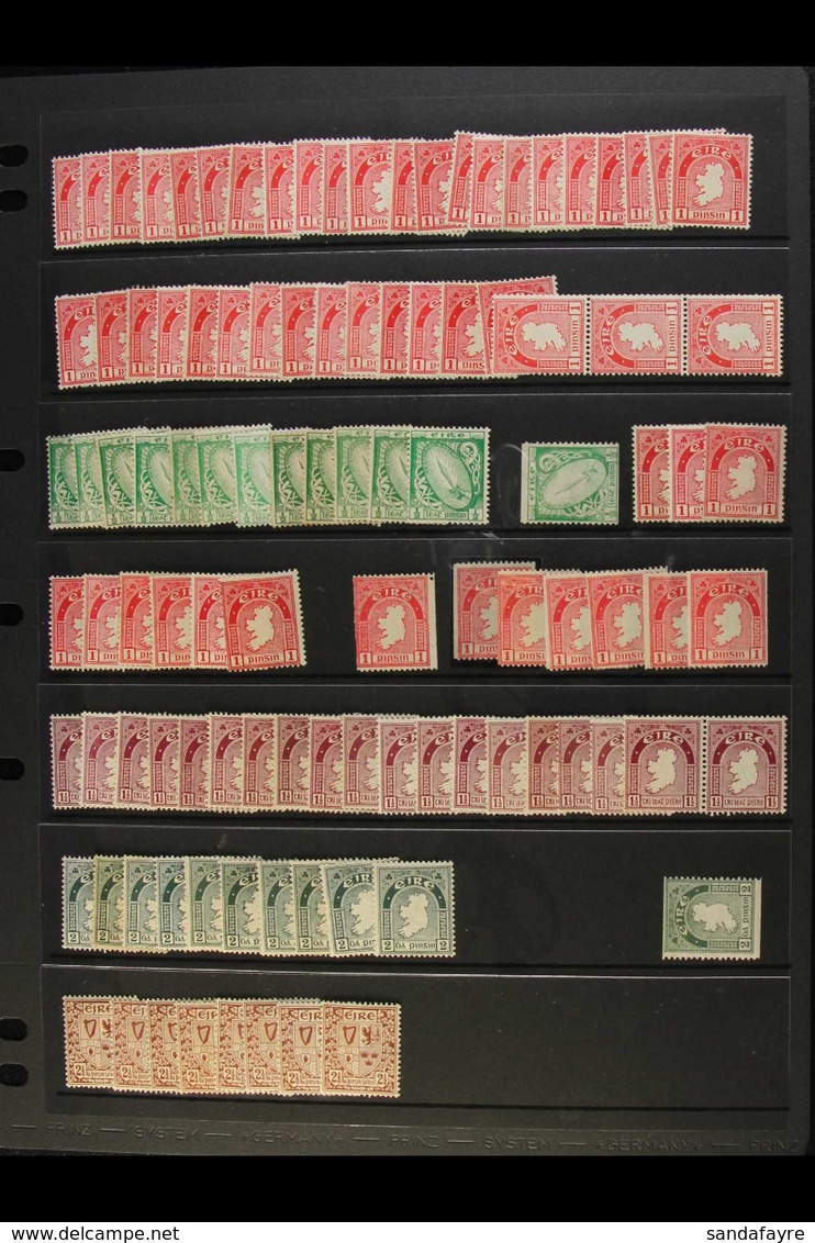 MINT DEFINITIVES ACCUMULATION 1922-34 & 1940-68 With All Values Of Each Watermark To 1s, Several Blocks Of 4, Some Coil  - Sonstige & Ohne Zuordnung