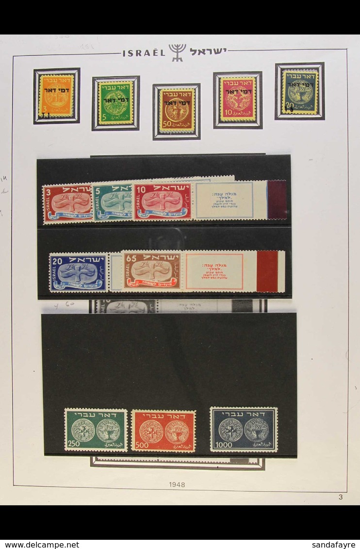 1948 - 1957 MINT SMORGASBORD WITH BETTER. A Series Of Hingeless Album Pages + A Few Stock Cards With Never Hinged Mint & - Andere & Zonder Classificatie