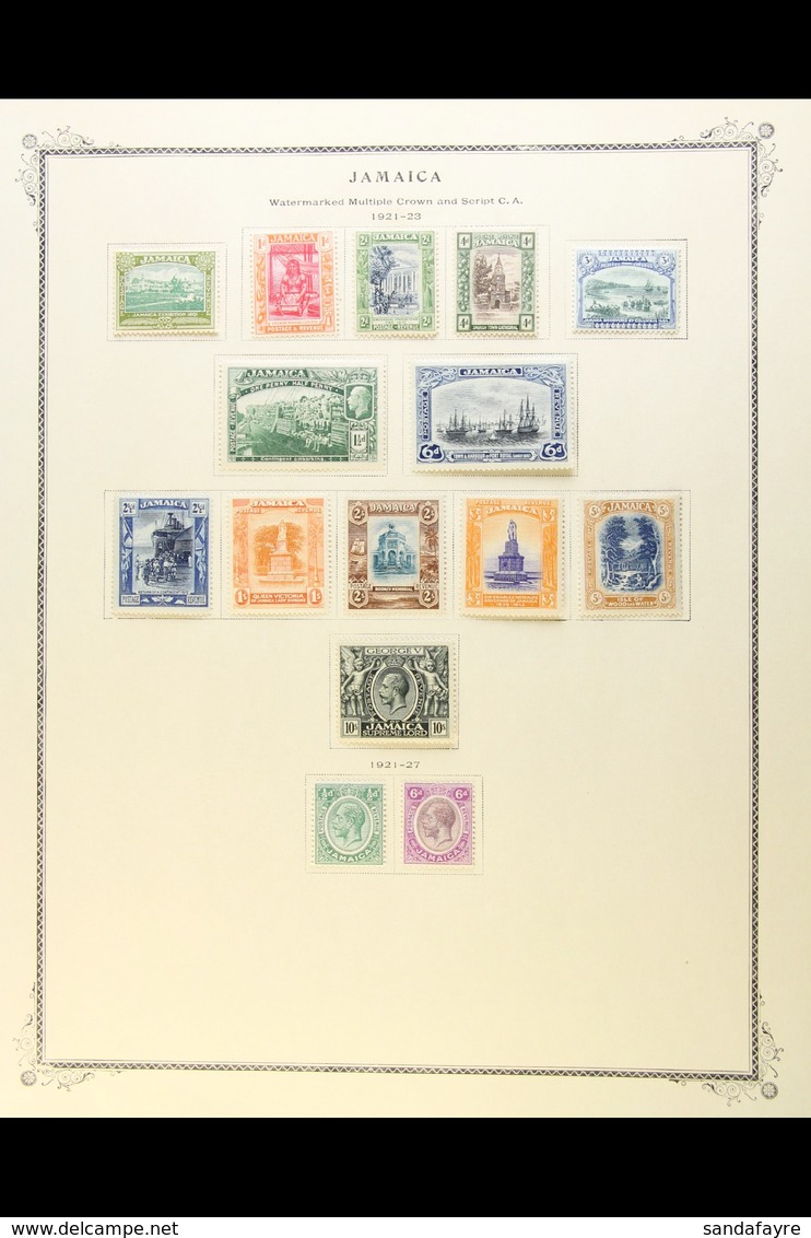 1912-35 MINT KGV COLLECTION An All Different, Very Fine Mint Collection Presented On Printed Pages. Includes 1912-19 Ran - Jamaïque (...-1961)