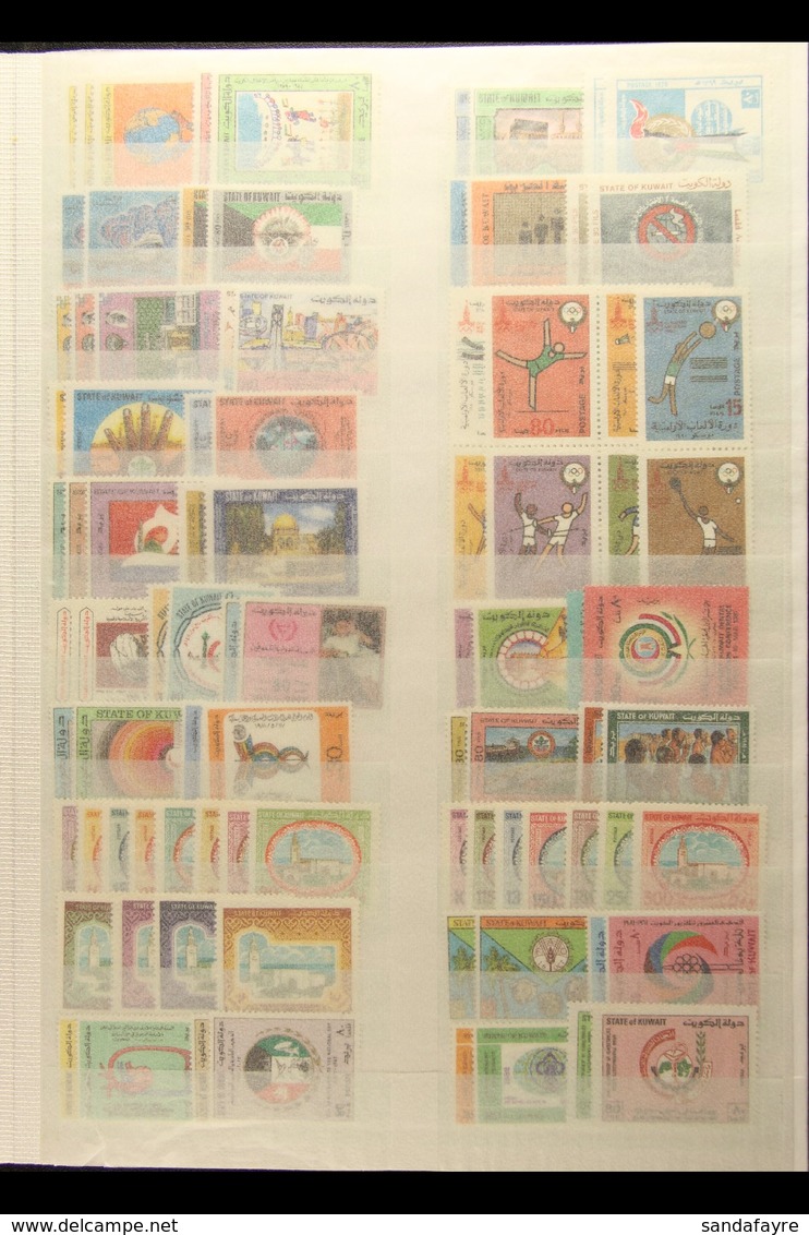 1978-1986 COMPLETE VERY FINE MINT MOSTLY NHM COLLECTION Presented On Stock Pages. A Complete Run That Includes The 1978  - Koeweit