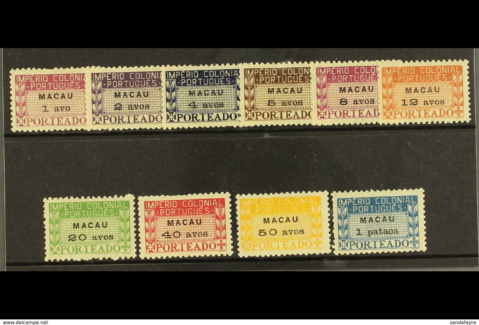 POSTAGE DUES 1947 Set Complete, SG D410/19, Very Fine And Fresh Mint. (10 Stamps) For More Images, Please Visit Http://w - Autres & Non Classés