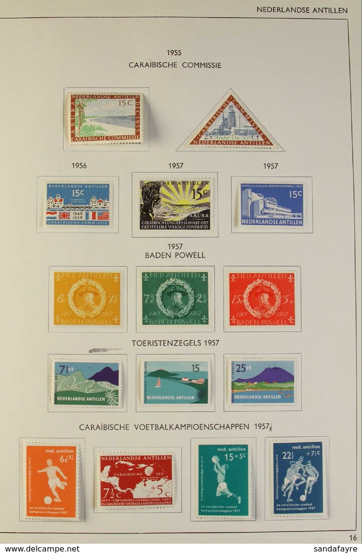 NETHERLAND ANTILLES 1949-1982 MINT & USED MISCELLANY. A Useful, Mostly Used Range Presented On Various Album & Stock Pag - Andere & Zonder Classificatie