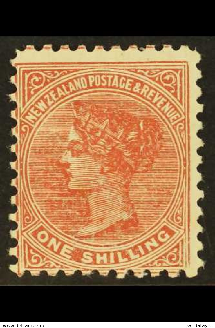 1882-1900 1s Red-brown, Perf 10 X 11, SG 245, Fine Mint. For More Images, Please Visit Http://www.sandafayre.com/itemdet - Andere & Zonder Classificatie