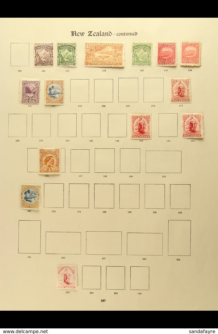 1898-1936 MINT COLLECTION ON "NEW IMPERIAL" LEAVES All Different, Mostly Fine Condition. Note 1898-1908 Pictorials Range - Andere & Zonder Classificatie