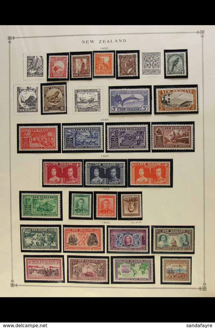 1935-1952 ALL DIFFERENT VERY FINE MINT COLLECTION Strongly Represented For The Period. Note 1935-36 Pictorial Values To  - Other & Unclassified