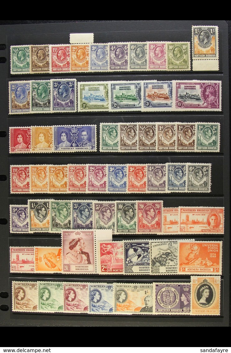 1925-63 MINT COLLECTION Includes 1925-9 KGV Complete To 3s, 1935 Silver Jubilee Set, 1935-52 KGVI Set, 1946 1½d Victory  - Nordrhodesien (...-1963)