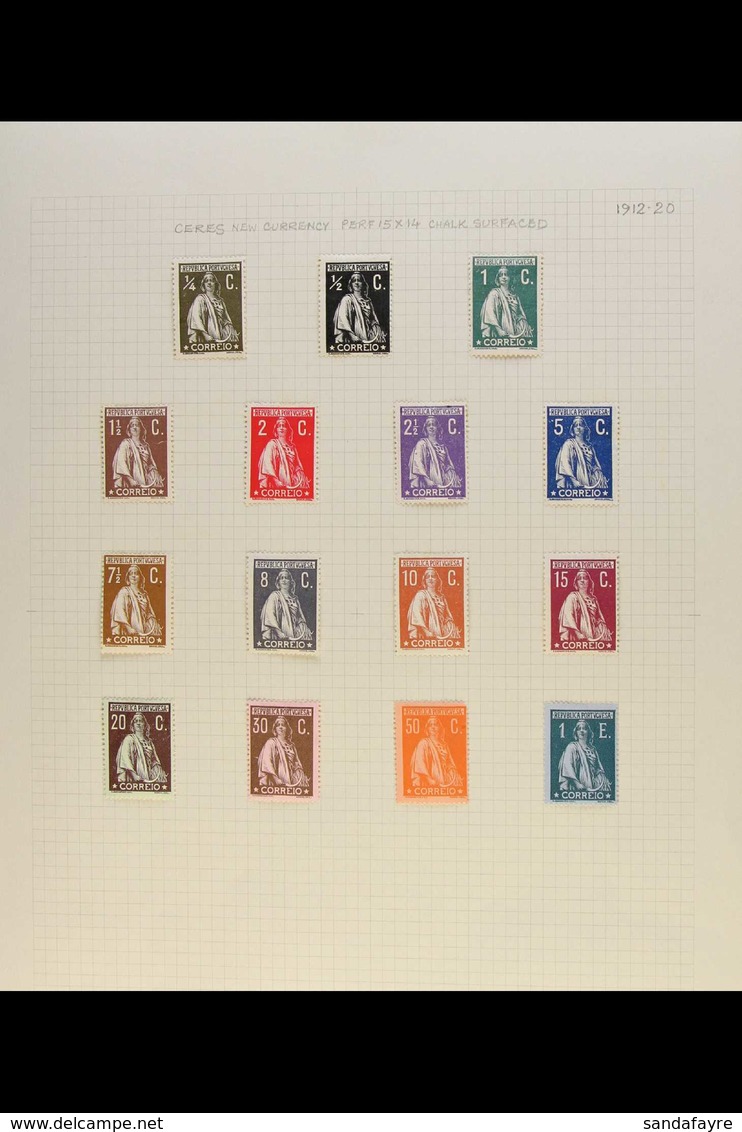 1895-1965 GOOD COLLECTION ON ALBUM PAGES A Mint And Used Collection Which Includes Some Good Mint Sets And Issues E.g. 1 - Andere & Zonder Classificatie