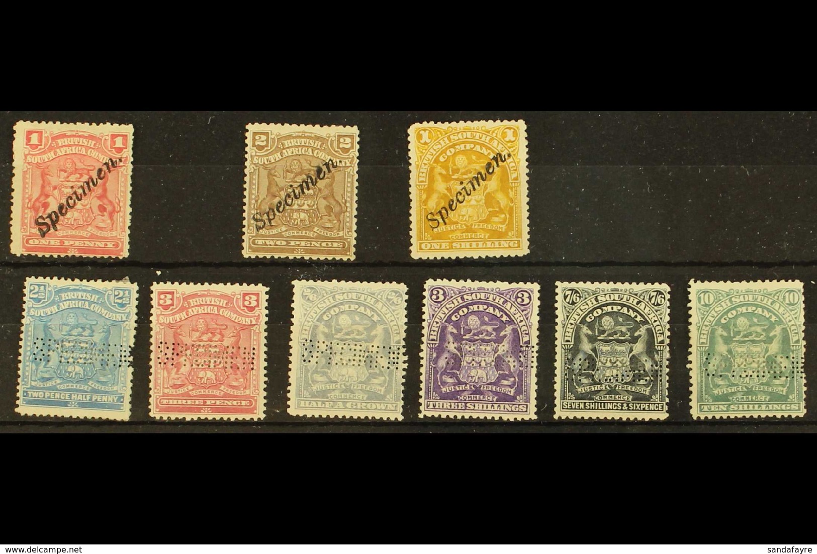 1898 SMALL "ARMS" ISSUE Interesting Mint Group With 1d Rose In Imperf/perf Gutter Pairs, Corner Marginal Strip Of 5 Impe - Sonstige & Ohne Zuordnung