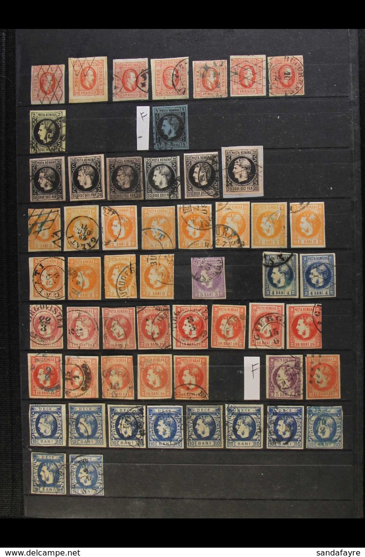 1865-1872 ATTRACTIVE USED COLLECTION On Stock Pages Displaying A Delightful Range Of Different Shades And Postal Marking - Other & Unclassified