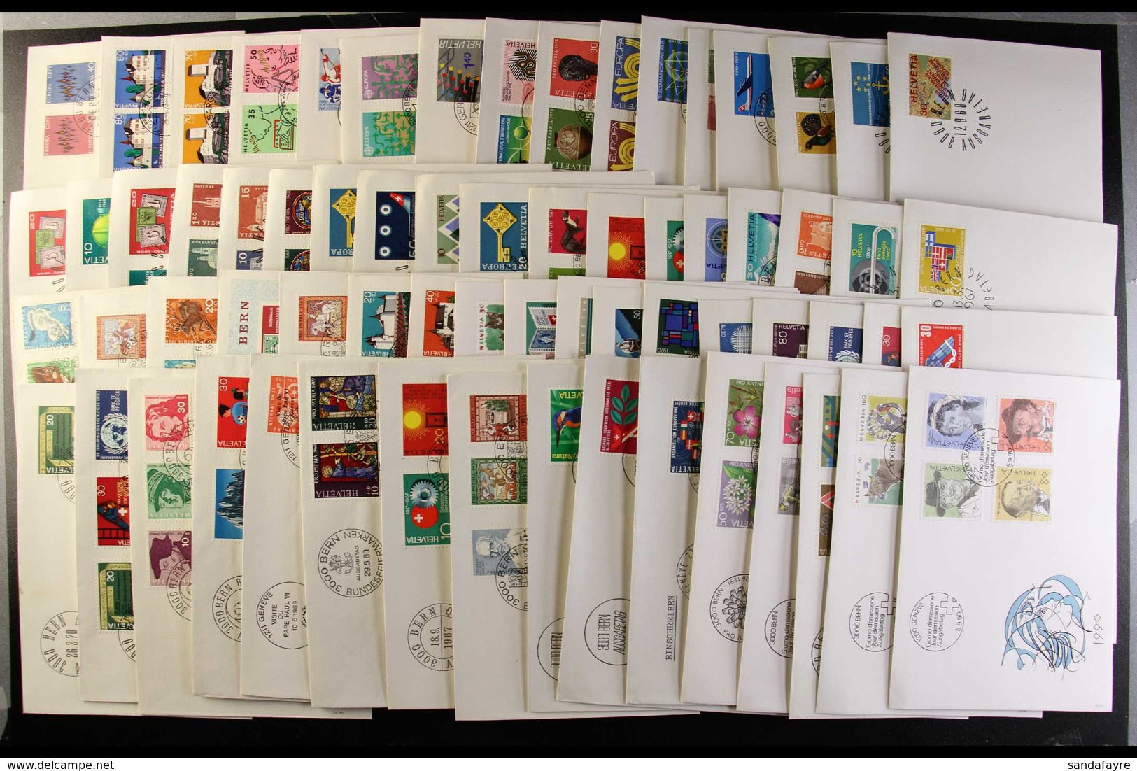 1965-1994 FIRST DAY COVERS COLLECTION. An All Different Collection Of First Day Covers Bearing Individual Issues, Sets & - Andere & Zonder Classificatie