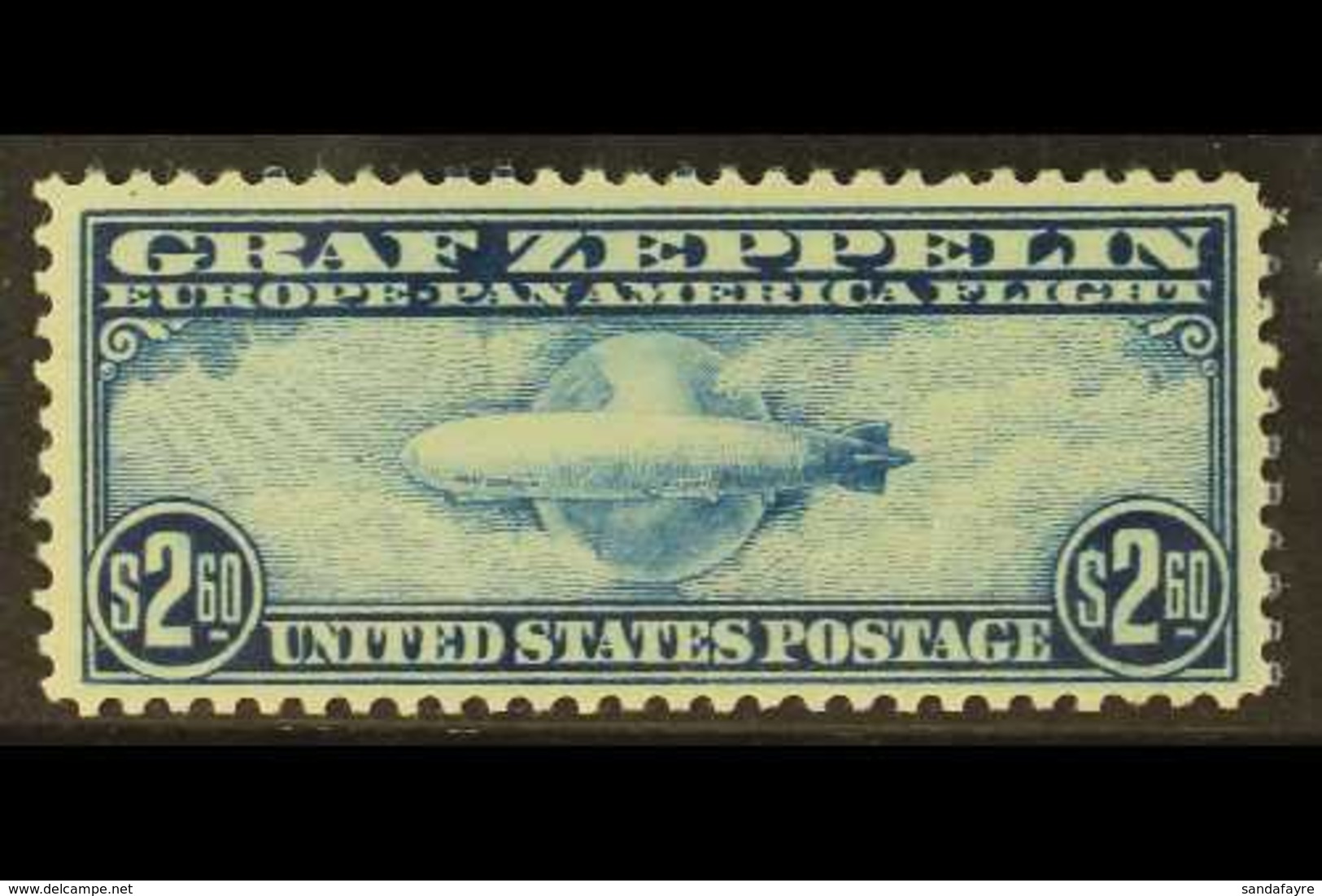 1930 AIRMAILS - 1930  $2.60 Blue, Graf Zeppelin Issue, Scott C15, Never Hinged Mint. For More Images, Please Visit Http: - Andere & Zonder Classificatie