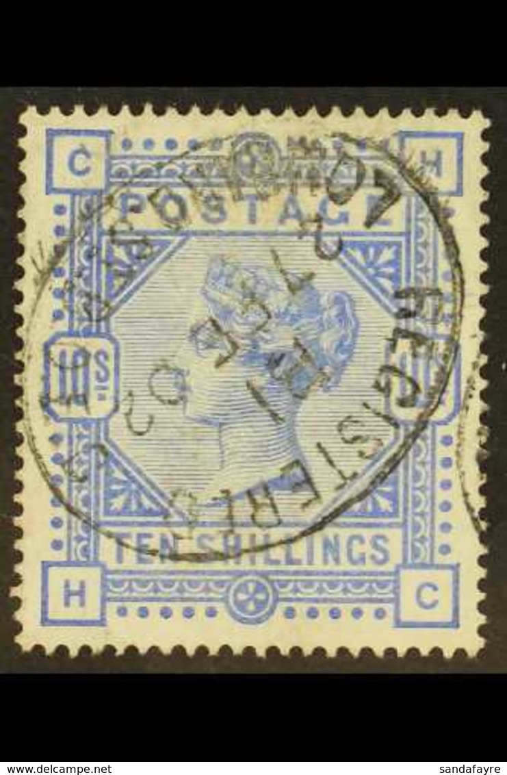 1883-84 10s Ultramarine, Wmk Anchor, SG 183, Very Fine Used. Cat £525. For More Images, Please Visit Http://www.sandafay - Sonstige & Ohne Zuordnung