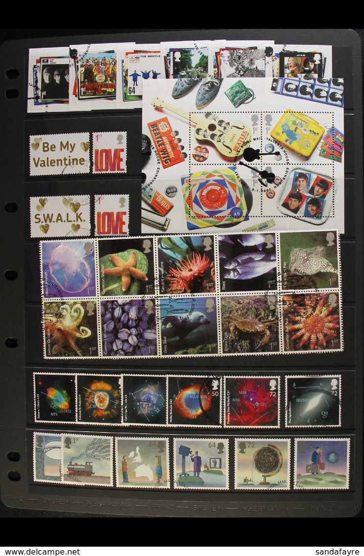 2007 COMPLETE VERY FINE USED YEAR COLLECTION. A Complete, Very Fine Used Collection Of 2007 Issues. Lovely (100+ Stamps  - Otros & Sin Clasificación