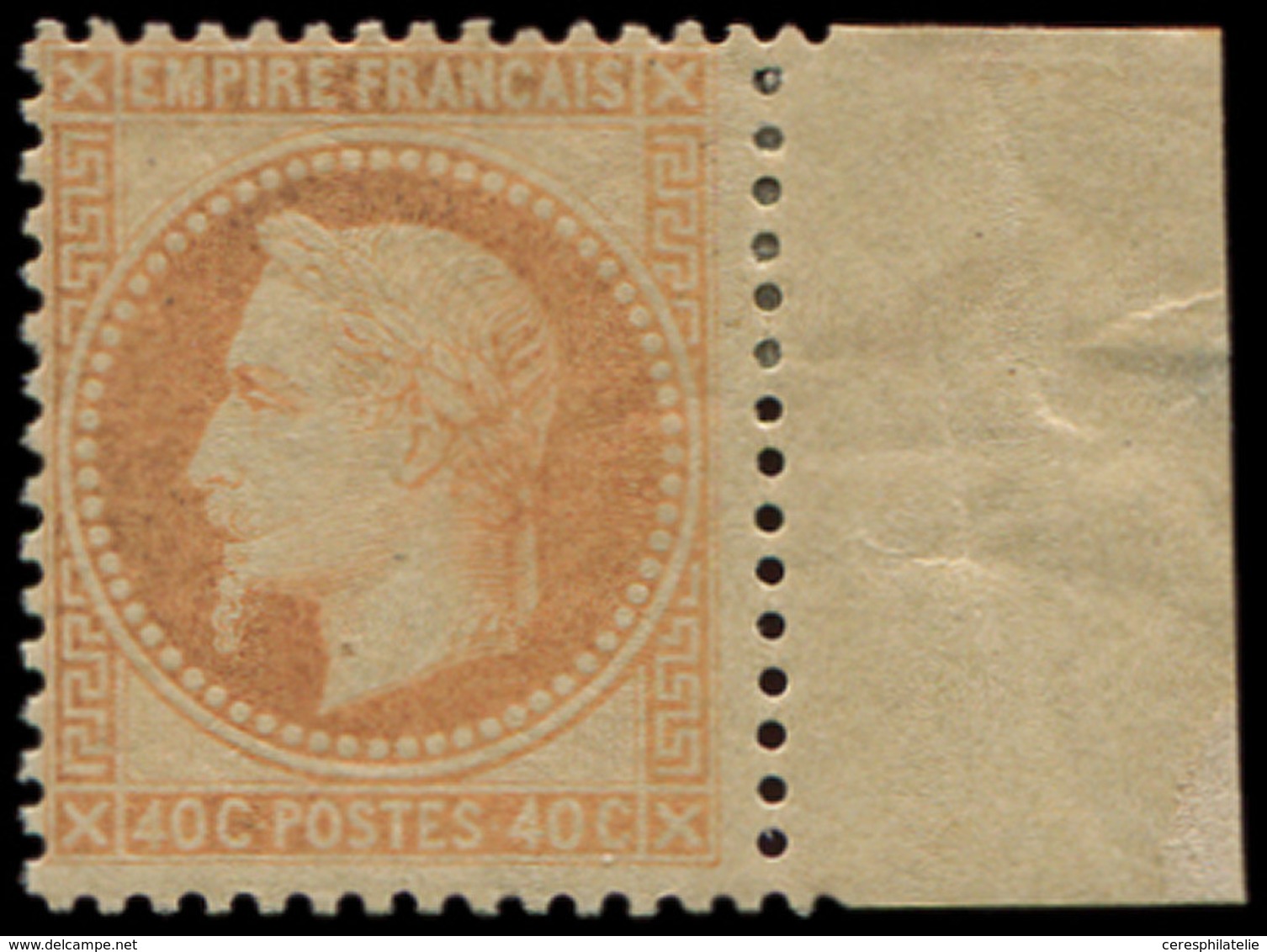 * EMPIRE LAURE 31   40c. Orange, Bdf, TB - 1863-1870 Napoléon III. Laure