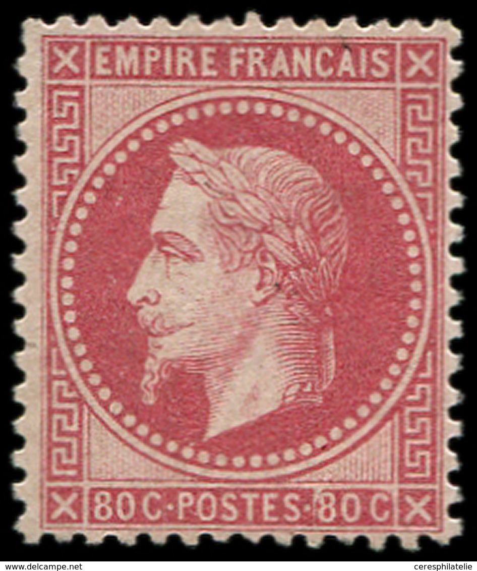 * EMPIRE LAURE 32   80c. Rose, Frais Et TB - 1863-1870 Napoléon III Lauré