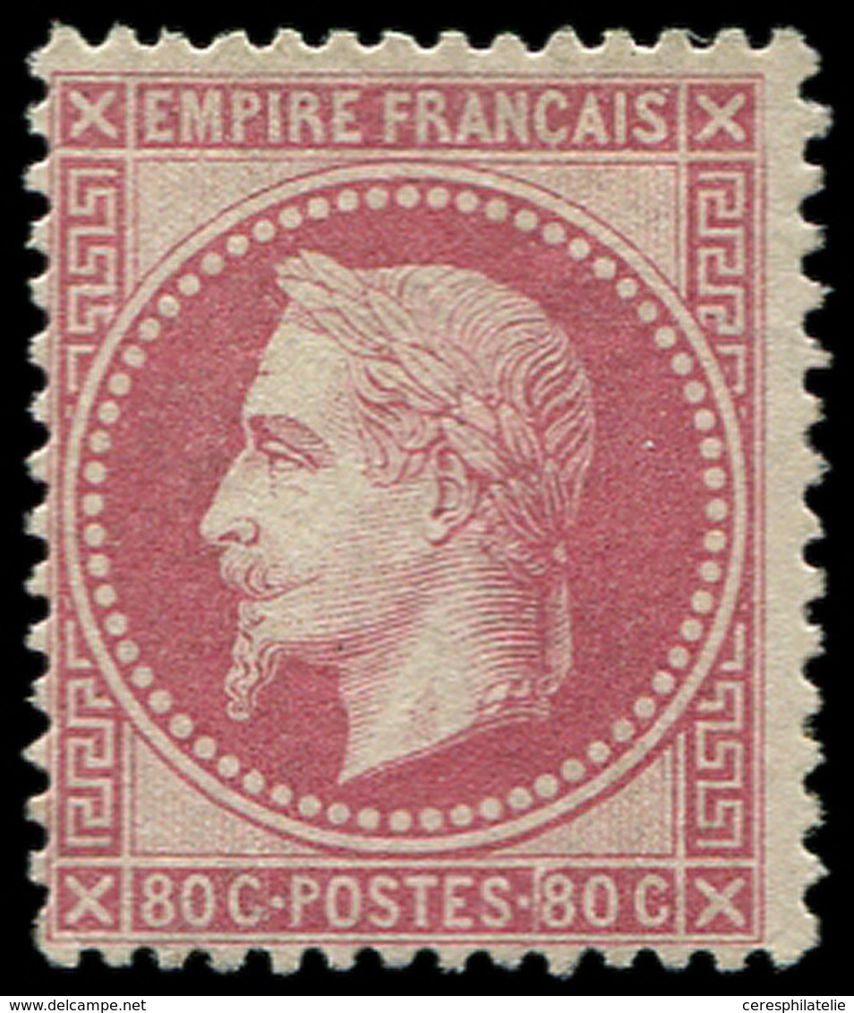 * EMPIRE LAURE 32   80c. Rose, TB - 1863-1870 Napoléon III Lauré